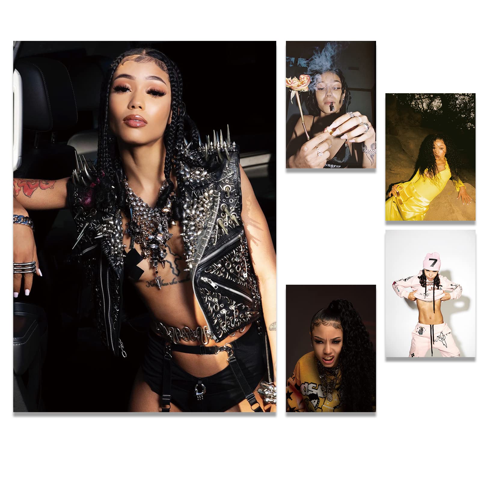 Amazon.co.jp: Coi Leray ポスター 5枚セット ウォールアート